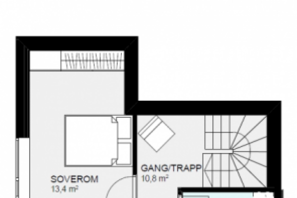 Plantegning - 1 etg