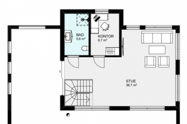 Plantegning - 3 etg